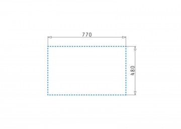 Chiuveta Granit Pyramis ALAZIA 1B 1D 79x50 Industrial Grey 070040801. Poza 3