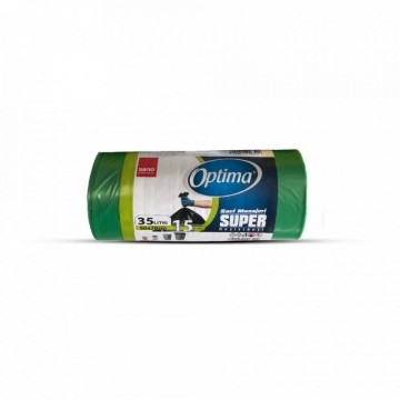 Poza Saci menajeri Sano Optima Super 35L 50x70cm, 15buc, verzi