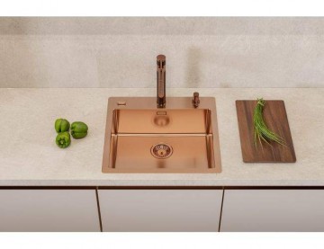 Poza Chiuveta bucatarie Alveus PURE 70 Monarch bronze, inox