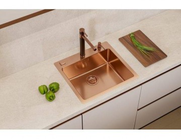 Poza Chiuveta bucatarie Alveus PURE 70 Monarch bronze, inox