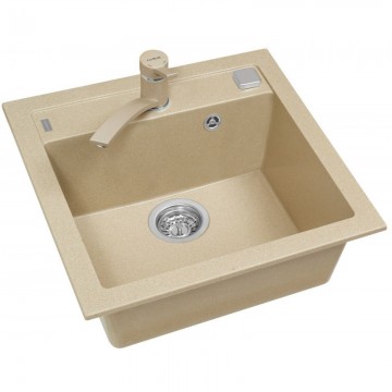 Poza Chiuveta de bucatarie din granital plus Alveus Formic 20 Bej G55 1107889