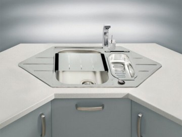 Poza Chiuveta bucatarie inox Alveus LINE 40 LEINEN