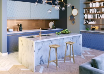 Poza Baterie bucatarie Alveus SLIM MONARCH GOLD