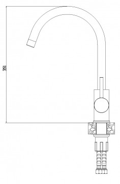 Poza BATERIE CHIUVETA ALVEUS ELZA 03 CHOCOLATE