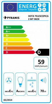 Poza Hota telescopica Pyramis Sliding ATM2 Inox 2023000577