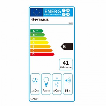 Poza Hota decorativa Pyramis MDSC black 60 cm 202300374