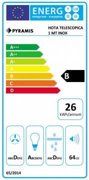 Poza Hota telescopica Pyramis Sliding ATM1 Inox 2023000575