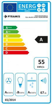 Poza Hota decor insula Pyramis ERN 1049 Black Glass 202300587