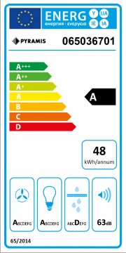 Poza Hota total incorporabila Pyramis Turbo Plus 55cm 065036701
