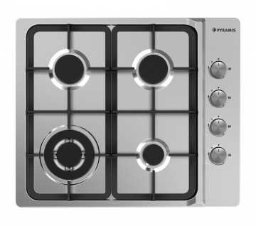 Poza Pachet electrocasnice bucatarie cuptor incotporabil si plita Pyramis Megalo Premium Inox 1P 202300516