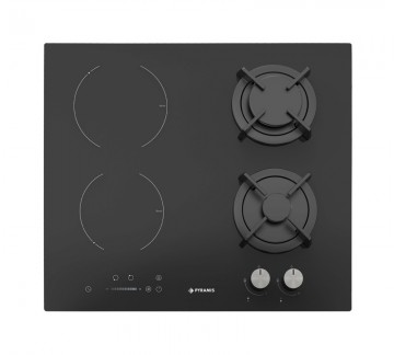 Poza Pachet electrocasnice bucatarie plita si cuptor Pyramis Megalo Premium Black 5P 202300515