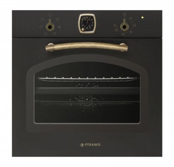 Poza Pachet cuptor electric incorporabil, plita Pyramis 37P Vintage Anthracite 202300449ANTH