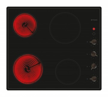 Poza Pachet cuptor electric incorporabil, plita Pyramis 37P Vintage Anthracite 202300449ANTH