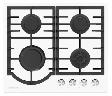 Poza Pachet cuptor electric incorporabil si plita Pyramis 13P alb 202300426