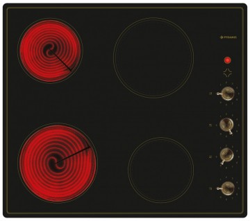 Poza Plita electrica incorporabila Pyramis Retro VINTAGE Beige 202300369