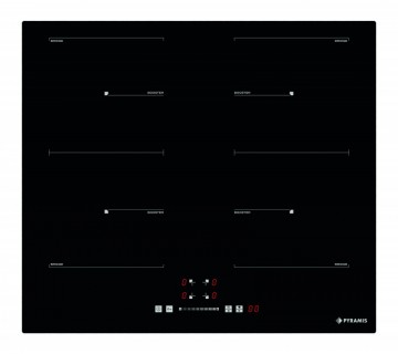 Poza Plita inductie incorporabila Pyramis PHI63432FMB Slider Touch Control Black 174020140