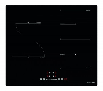 Poza Plita inductie incorporabila Pyramis PHI62432FMB Slider Touch Control Black 174020130