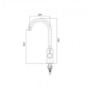 Poza Set chiuveta incastrabila inox FEDRA EXTRA 62 LN si baterie BELLO crom 101230402BLO