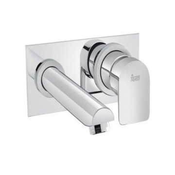 Baterie lavoar monocomandă încastrată Teka FORMENTERA crom 62.461.02.00