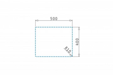 Chiuveta granit Pyramis TETRAGON - Beige 500mm*400mm 070066711. Poza 3