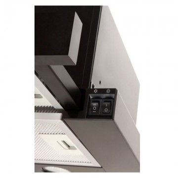 Hota Telescopica Incorporabila Tornado Sondo 700 (60), 1 motor, latime 60 cm, 2 viteze, absorbtie 700 m3/ora, Negru
