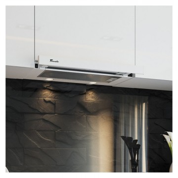 Hota Telescopica Incorporabila Tornado Sondo 700 (60), 1 motor, latime 60 cm, 2 viteze, absorbtie 700 m3/ora, Alb