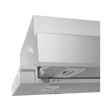 Hota Telescopica Incorporabila Tornado Sondo 700 (60), 1 motor, latime 60 cm, 2 viteze, absorbtie 700 m3/ora, Inox