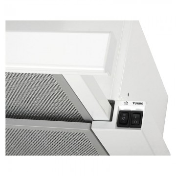 Hota Telescopica Incorporabila Tornado Storm 700 (60), 1 motor, latime 60 cm, 3 viteze, absorbtie 700 m3/ora, Alb