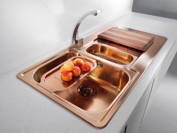 Poza Chiuveta de bucatarie Alveus din inox LINE 10 COPPER