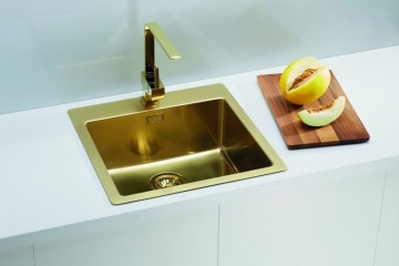 Poza Chiuveta de bucatarie Alveus din inox PURE 30 BRONZE
