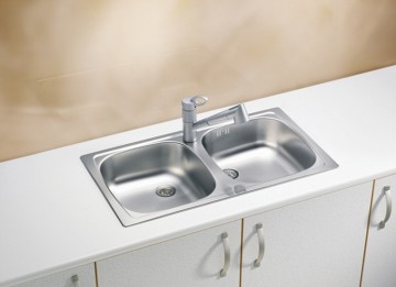 Poza Chiuveta de bucatarie Alveus din inox BASIC 160 SATIN