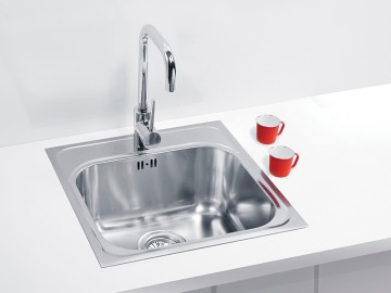 Poza Chiuveta de bucatarie Alveus din inox BASIC 140 LEINEN