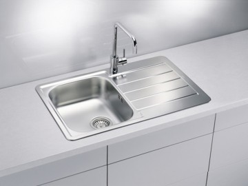 Poza Chiuveta de bucatarie Alveus din inox LINE 80 LEINEN STANGA