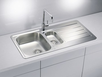 Poza Chiuveta de bucatarie Alveus din inox LINE 10 SATIN DREAPTA