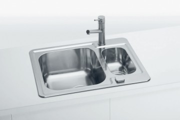 Poza Chiuveta de bucatarie Alveus din inox LINE MAXIM 50 SATIN