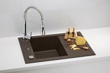 Poza Chiuveta de bucatarie Alveus din compozit/granit FORMIC 30 G03M CHOCOLATE