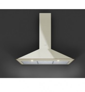 Poza Hota decorativa Teka DOS 90.1 90cm, 650mc/h, turbina dubla, Vanilla Rustic