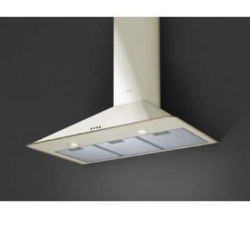 Poza Hota decorativa Teka DOS 90.1 90cm, 650mc/h, turbina dubla, Vanilla Rustic