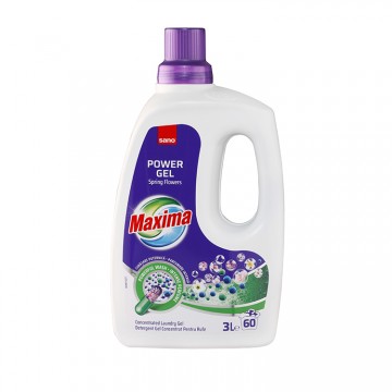 Poza Detergent rufe Sano Maxima Power Gel Spring Flowers 3L