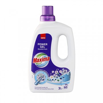 Poza Detergent rufe Sano Maxima Power Gel Mountain Fresh 3L