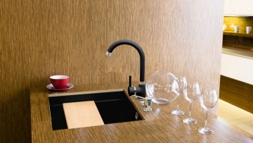 Poza Chiuveta granit Pyramis SIROS 57x51,5 1B Carbon