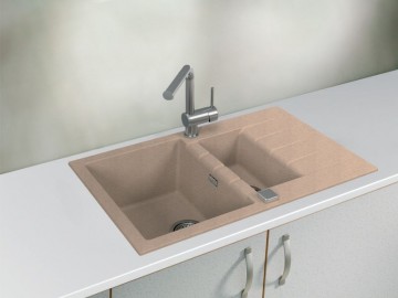 Poza Chiuveta de bucatarie Alveus CADIT 70 G55 BEIGE MELANGE 790x500