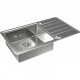 Chiuveta de bucatarie Alveus RANDO 50 DREAPTA inox 860x500. Poza 2