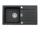 Poza Chiuveta de bucatarie din granital Alveus Niagara 30 Neagra Carbon G91 negru