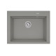 Poza Chiuveta granit Pyramis SIROS 67x51,5 1B Industrial Grey 070094301