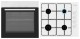 Poza Pachet cuptor electric incorporabil si plita incorporabila Pyramis Premium WHITE 40014201