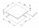 Poza Pachet cuptor electric si plita electrica incorporabile Pyramis 9P 202300423