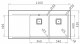 Poza Chiuveta Inox OLYNTHOS 116x52 2B 1D DR 108911701