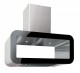 Hota insula  CORSO, 90cm, 704mc/h, 43dB, Touch Control, Inox si Sticla Neagra Pyramis 065021701