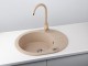 Chiuveta bucatarie Alveus ROLL 40 A55 BEIGE MELANGE. Poza 2